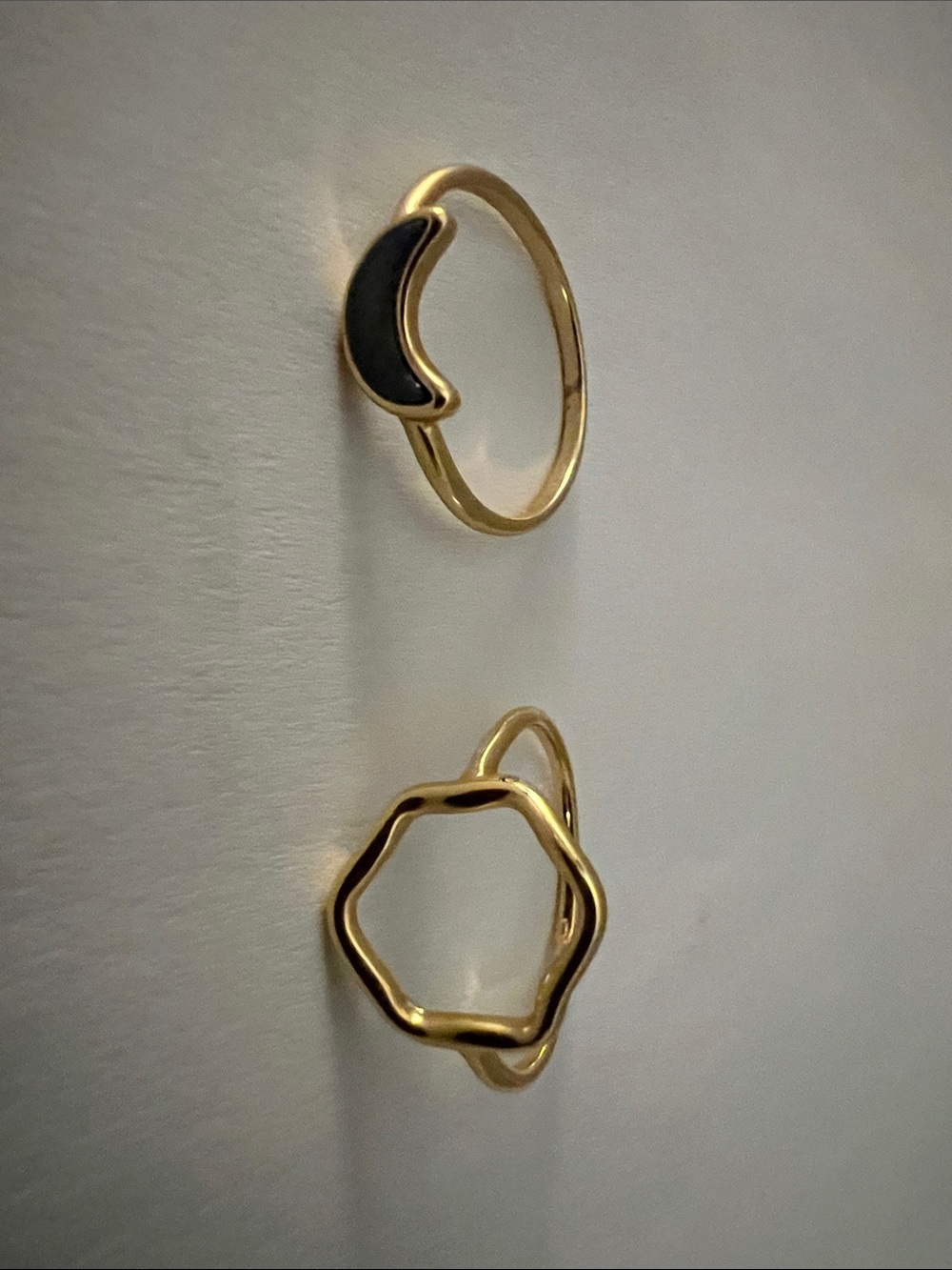Madewell Gold-Tone Ring Set - Picture 2 of 2
